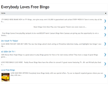 Tablet Screenshot of ilovefreebingo.blogspot.com