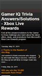 Mobile Screenshot of gameriqanswers.blogspot.com