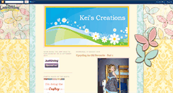 Desktop Screenshot of keiscreations.blogspot.com