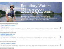 Tablet Screenshot of boundarywatersblogger.blogspot.com