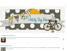 Tablet Screenshot of ldsactivitydayideas.blogspot.com