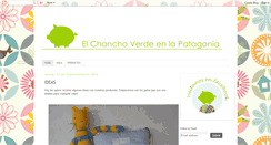 Desktop Screenshot of elchanchoverdeenlapatagonia.blogspot.com