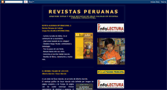 Desktop Screenshot of infolecturarevistas.blogspot.com