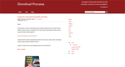 Desktop Screenshot of muatturun-percuma.blogspot.com