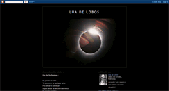 Desktop Screenshot of luadoslobos.blogspot.com