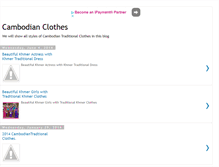 Tablet Screenshot of cambodianclothes.blogspot.com