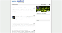 Desktop Screenshot of hantu-facebook.blogspot.com