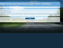 Tablet Screenshot of massbugspestcontrol.blogspot.com