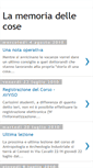 Mobile Screenshot of memoriadellecose.blogspot.com