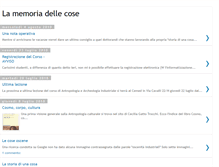 Tablet Screenshot of memoriadellecose.blogspot.com
