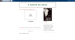 Desktop Screenshot of osantodedeus.blogspot.com