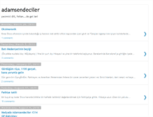 Tablet Screenshot of adamsendeciler.blogspot.com