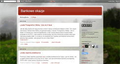 Desktop Screenshot of bankowe-okazje.blogspot.com