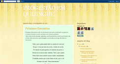 Desktop Screenshot of gestaoescolaremquijingue.blogspot.com