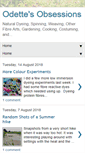 Mobile Screenshot of odettesobsessions.blogspot.com