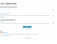 Tablet Screenshot of jyesjabberwocky.blogspot.com