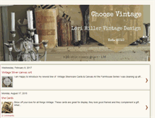 Tablet Screenshot of lorimillervintagedesign.blogspot.com