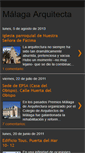 Mobile Screenshot of malagaarquitecta.blogspot.com