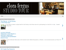 Tablet Screenshot of elora-fergusstudiotour.blogspot.com