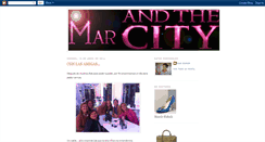Desktop Screenshot of mar-andthecity.blogspot.com