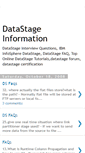 Mobile Screenshot of datastageforu.blogspot.com