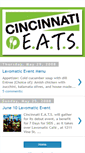 Mobile Screenshot of cincinnatieats.blogspot.com