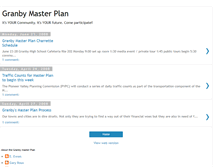 Tablet Screenshot of granbymasterplan.blogspot.com