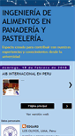 Mobile Screenshot of ingenieriadealimentosenpasteleria.blogspot.com