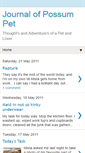 Mobile Screenshot of possumpet.blogspot.com