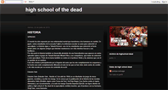 Desktop Screenshot of highschooldead.blogspot.com