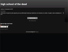 Tablet Screenshot of highschooldead.blogspot.com