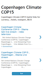 Mobile Screenshot of copenhagen-climate-cop15.blogspot.com
