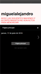 Mobile Screenshot of miguelalejandro036.blogspot.com