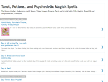 Tablet Screenshot of darkcrystalmagick.blogspot.com