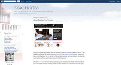 Desktop Screenshot of beachnotes.blogspot.com