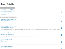 Tablet Screenshot of blackknightstroop51.blogspot.com