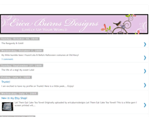 Tablet Screenshot of ericaburnsdesigns.blogspot.com