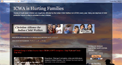 Desktop Screenshot of icwaishurtingfamilies.blogspot.com