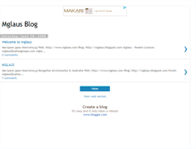 Tablet Screenshot of mglaus.blogspot.com