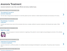 Tablet Screenshot of anorexia-treatment-entry.blogspot.com