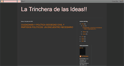 Desktop Screenshot of enlacelatrinchera.blogspot.com