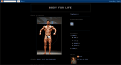 Desktop Screenshot of bodyforlife-paiam.blogspot.com