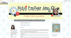 Desktop Screenshot of multicrafter-amy.blogspot.com