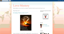 Desktop Screenshot of lovemastery.blogspot.com