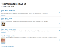 Tablet Screenshot of filipino-dessert-recipes.blogspot.com