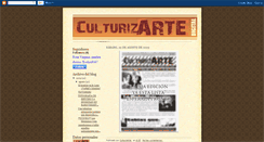 Desktop Screenshot of culturizartedigital.blogspot.com