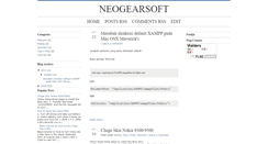 Desktop Screenshot of neogearsoft.blogspot.com