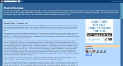 Desktop Screenshot of elastomom.blogspot.com