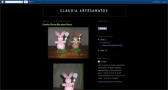 Desktop Screenshot of claulisboaartesanatos.blogspot.com