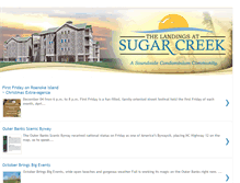 Tablet Screenshot of landingsatsugarcreek.blogspot.com